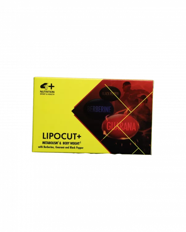 LIPOCUT+ 4+Nutrition – Brûleur de Graisse Puissant Métabolisme & Sèche