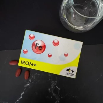 IRON+ 4+Nutrition – Complément de Fer Lipofer® avec Vitamine C